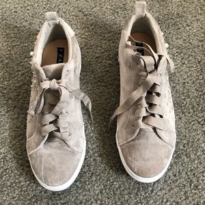 Zara gray suede sneakers - size 8.5